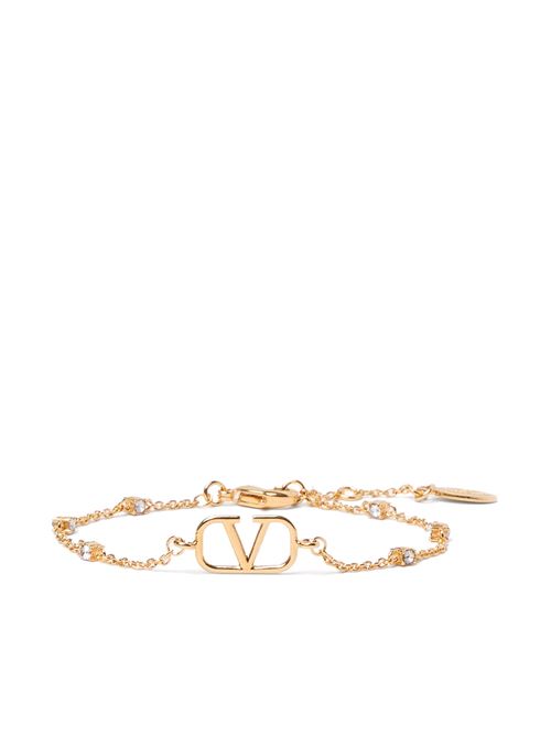 BRACCIALE VLOGO SIGNATURE IN METALLO E CRISTALLI SWAROVSKI® VALENTINO GARAVANI | 6W2J0W24YCWMH5